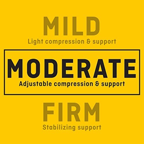 Knee Support Brace Moderate Compression Adjustable Straps Gel Cushion Women