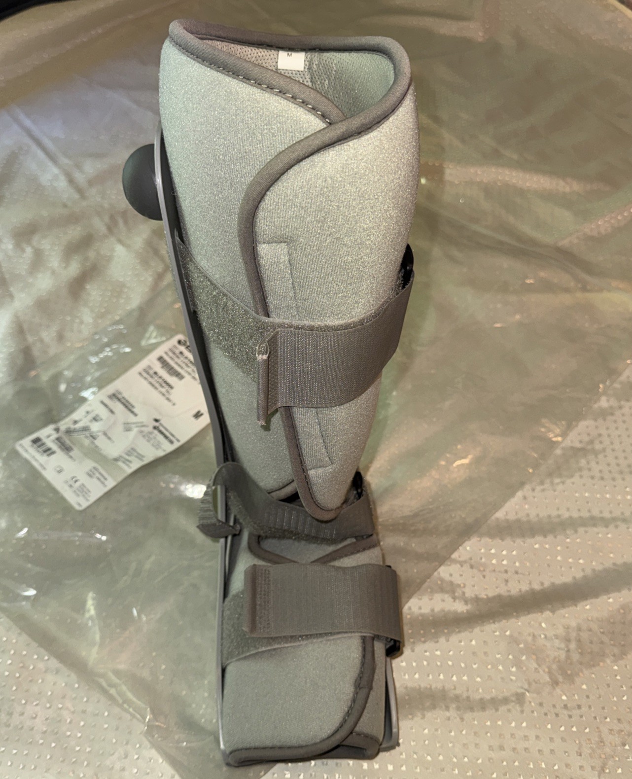 Breg Genesis 3 Strap Gray Tall Walking Boot Orthopedic Walker Boot Size M #302