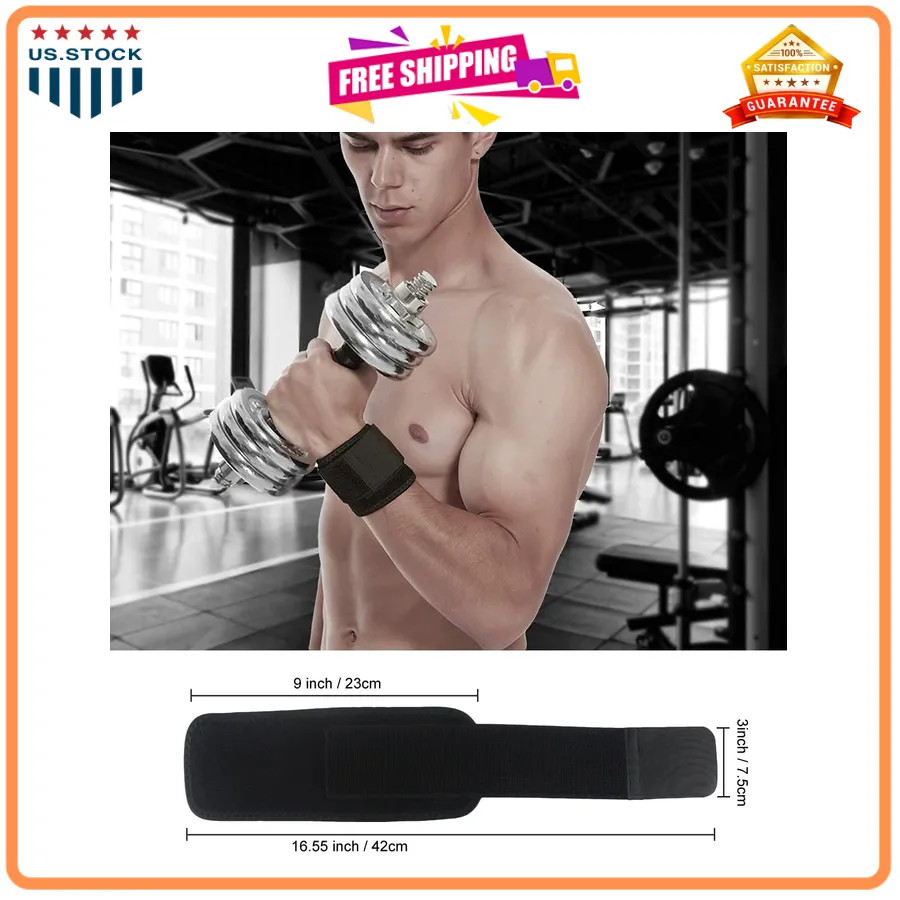 2 Pack Adjustable Wrist Support Brace for Weightlifting Carpal Tunnel Arthritis