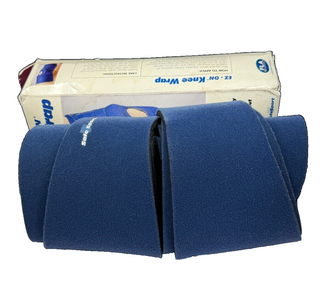 EZ-ON Wrap Knee Support / Brace Sports Neoprene Universal As Shown