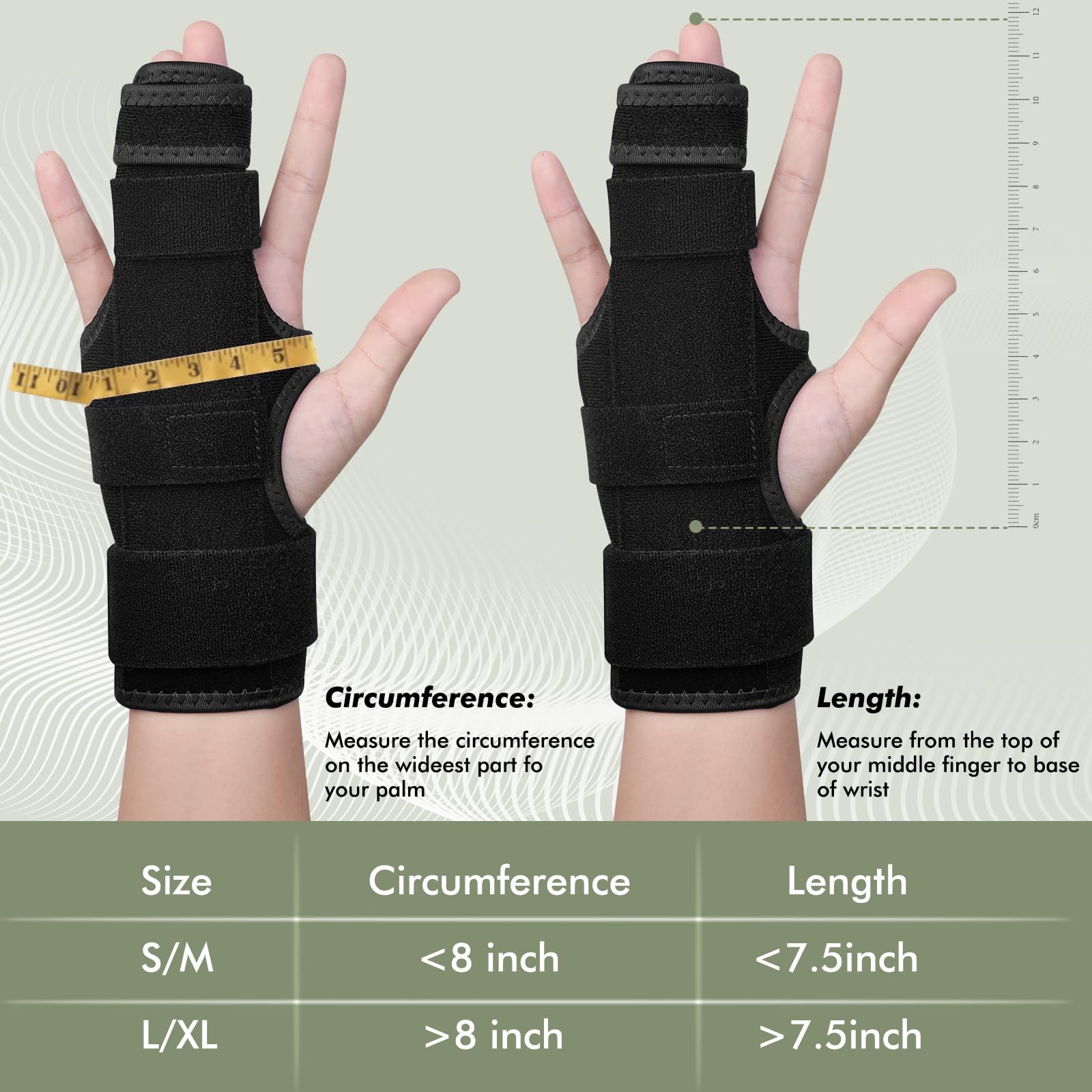 Trigger Finger Splint, 2 Finger Brace for Index, Middle, Ring, Pinky Finger, …