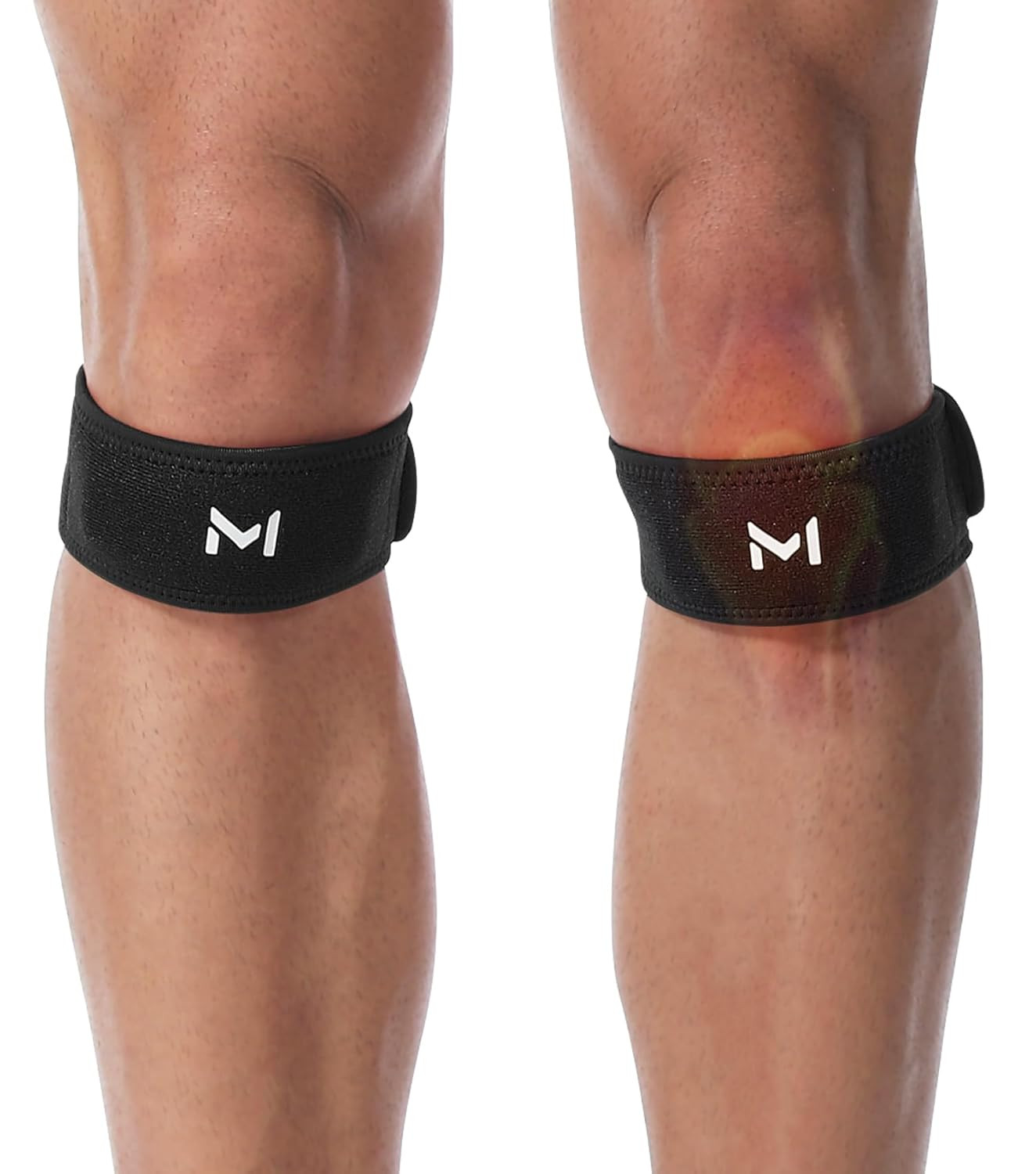 2 Pack Patellar Tendon Support Strap for Knee Pain Relief, Tendonitis, Patell…