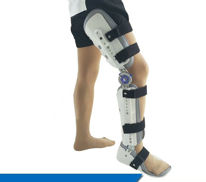 New Knee Ankle Foot Orthosis Support Lower Limbs Brace Adjustable KAFO Universal