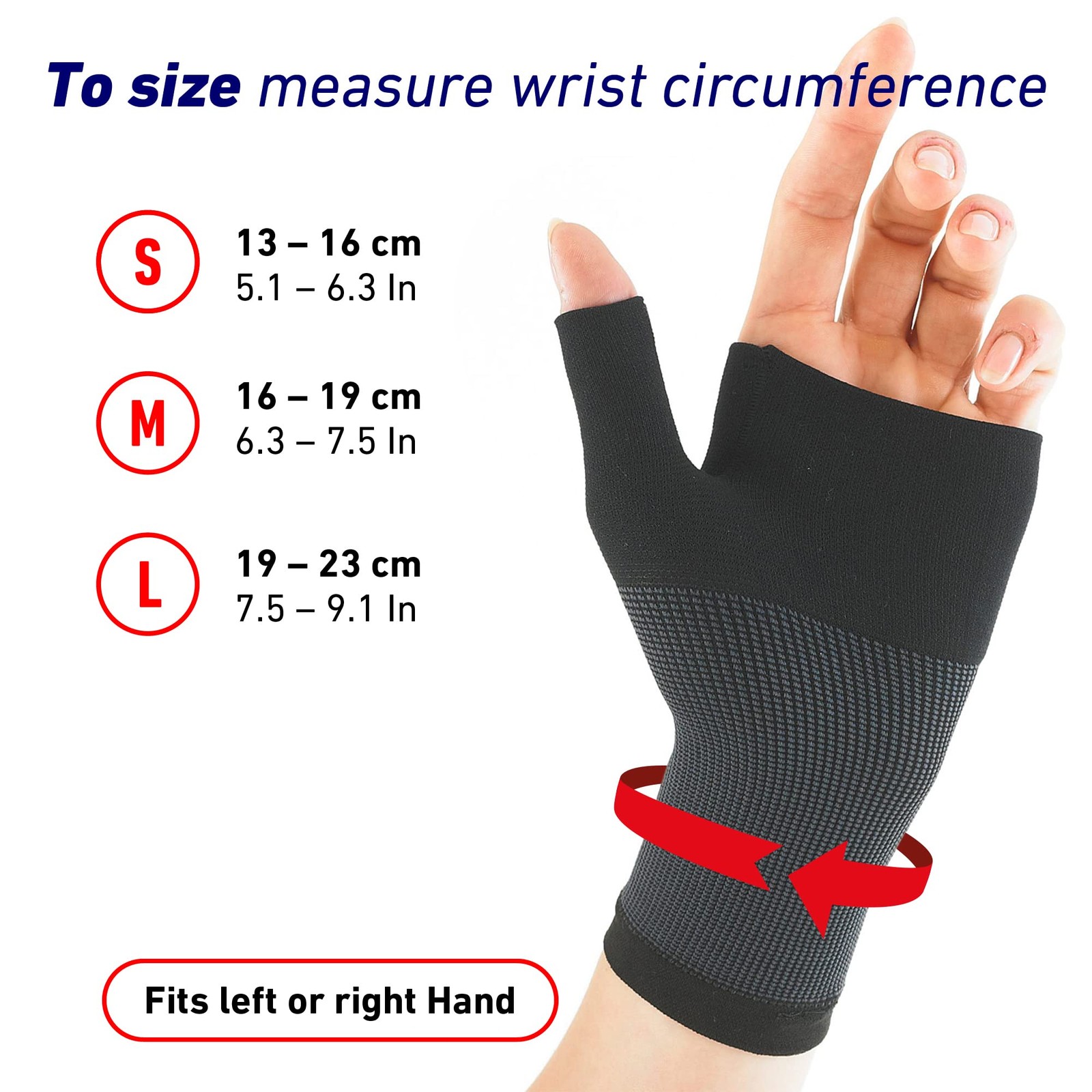Wrist and Thumb Support for Arthritis, Joint Pain, Tendonitis, Sprain – Wrist…