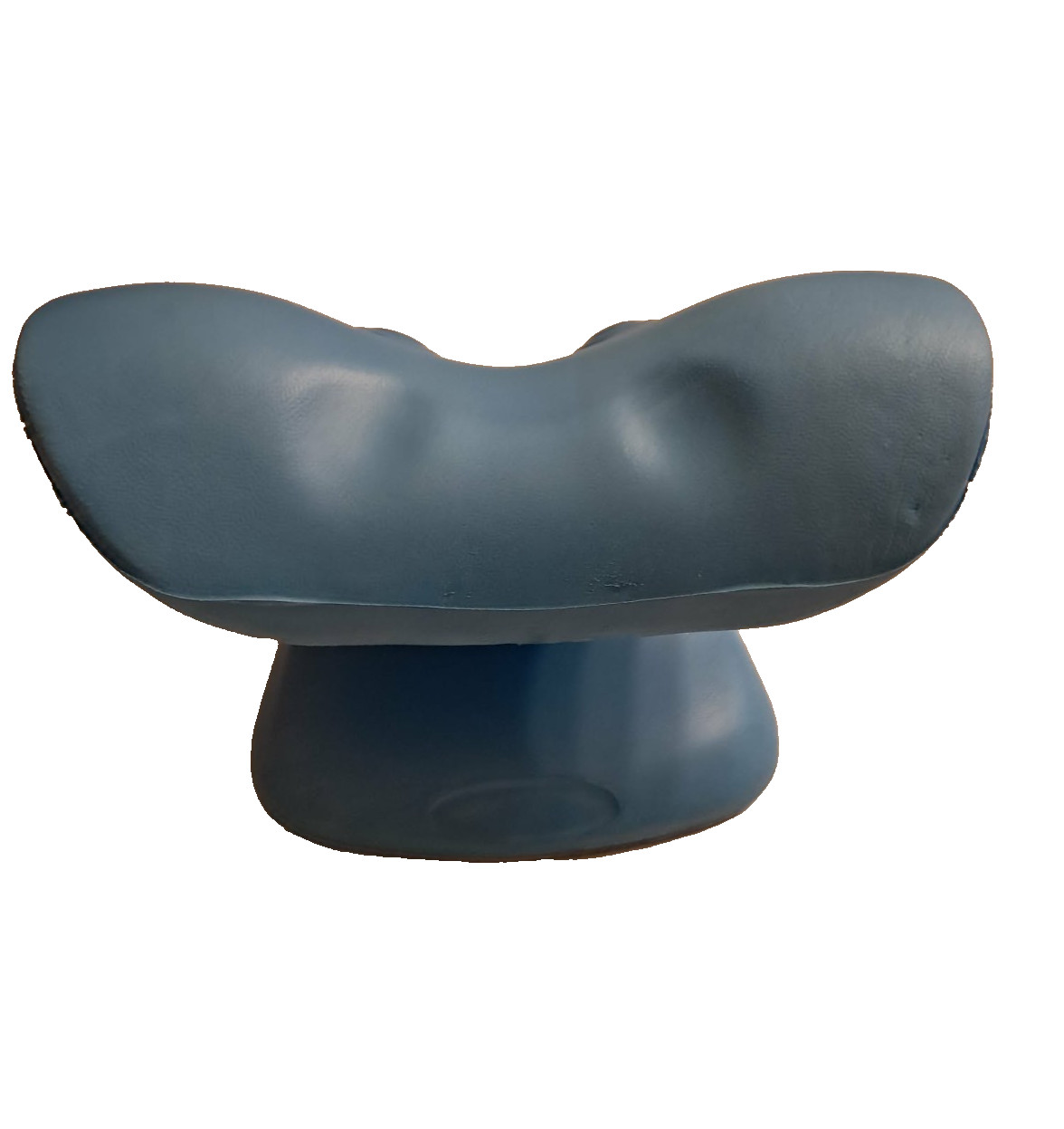 Cervical Traction Neck Stretcher Pillow for Pain Relief & Spine Alignment Blue