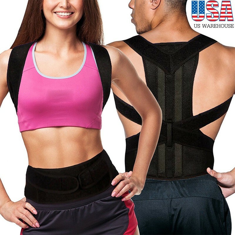 US STOCK Heavy Lifting Lumbar Back Waist Support Belt Brace For Work Men/Women