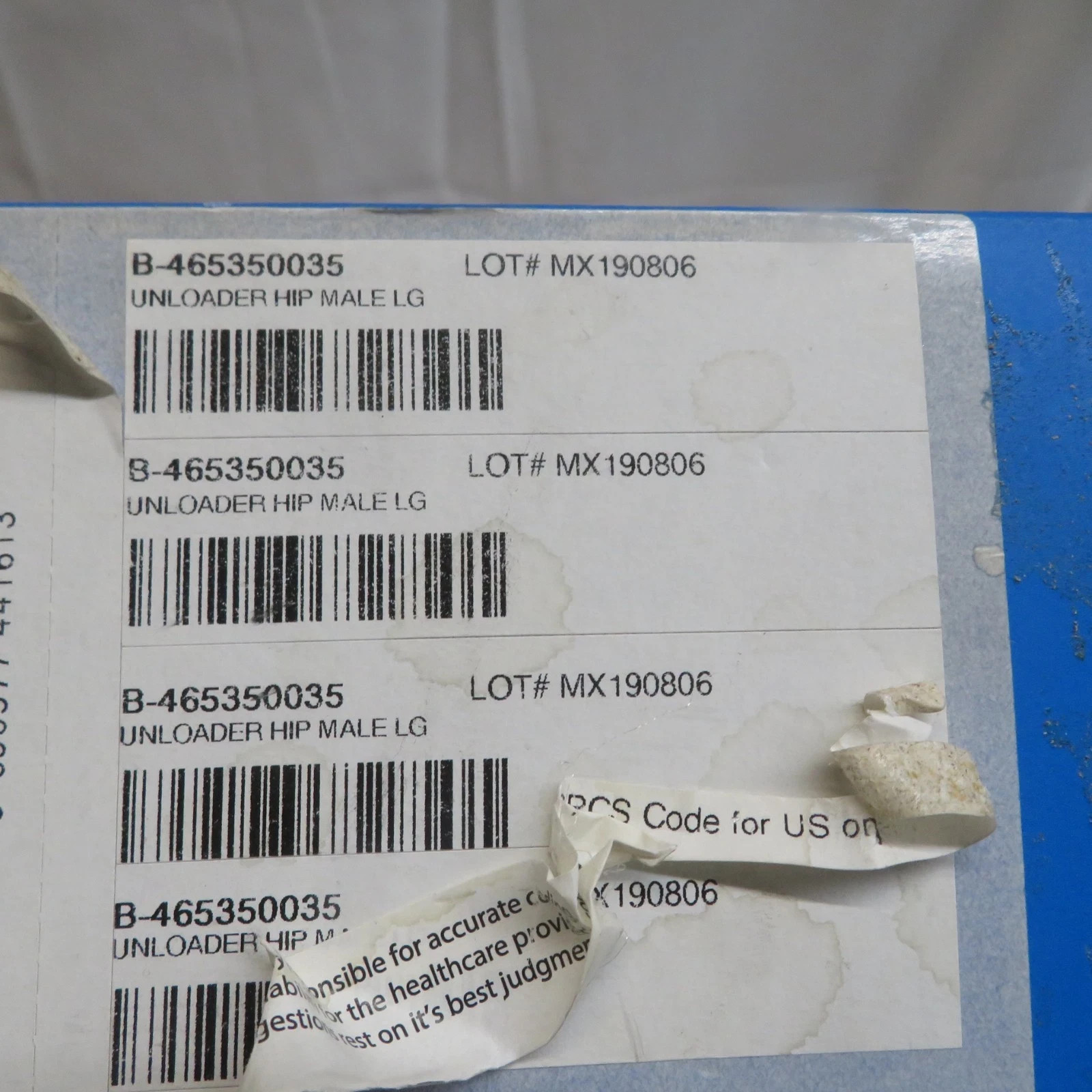 Ossur Unloader Hip Brace Men Large B-465350035 Osteoarthritis OA Pain Support