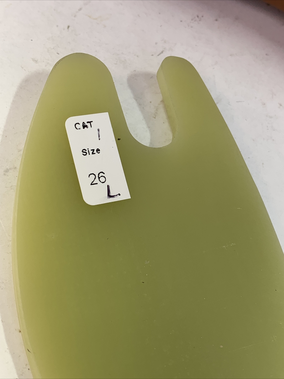 ossur Left k2 sensation prosthetic foot. category 1. size 26