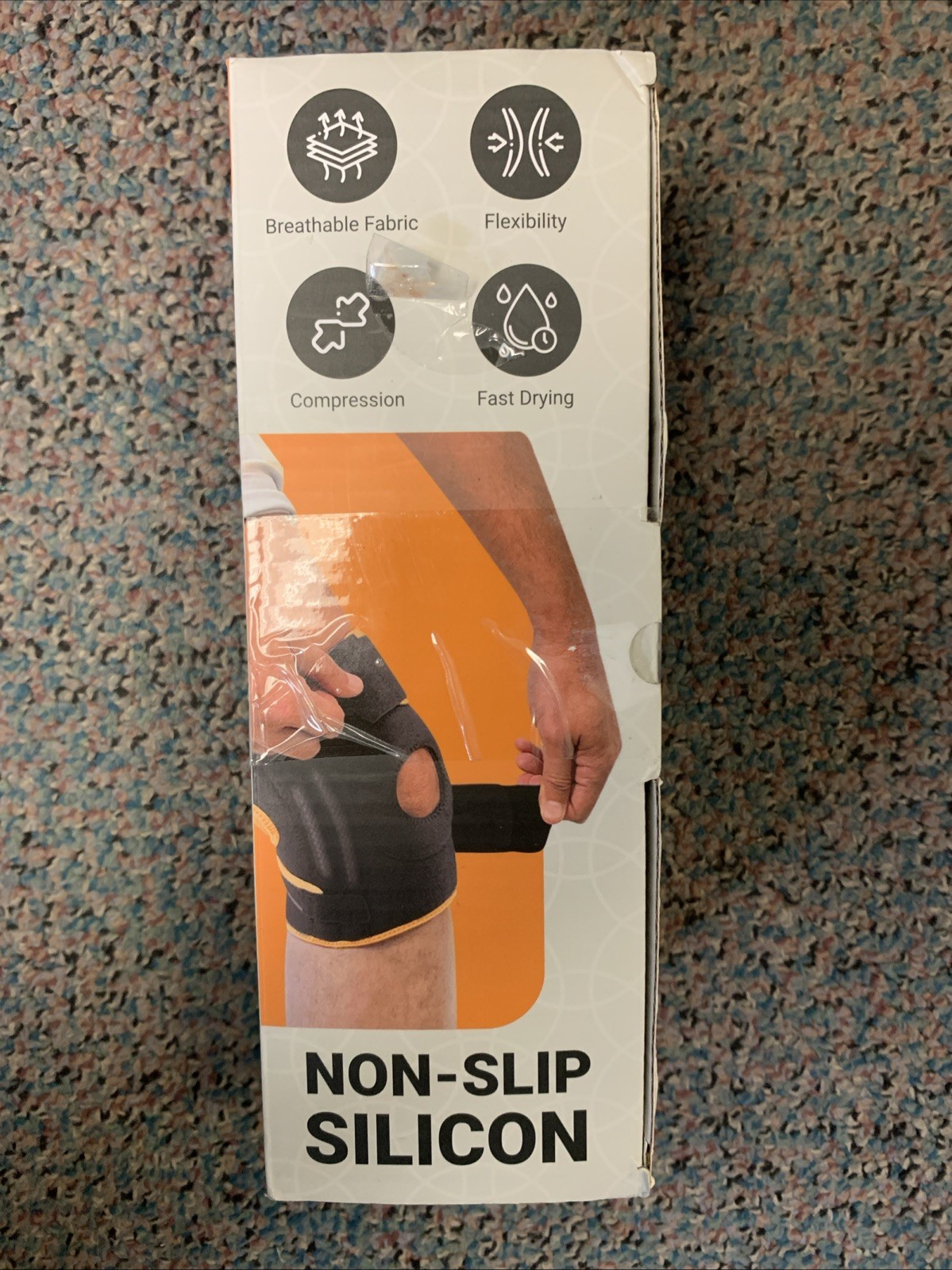 Dr. Brace Elite Professional Knee Brace With Stabilizers & Gel Pad Medium