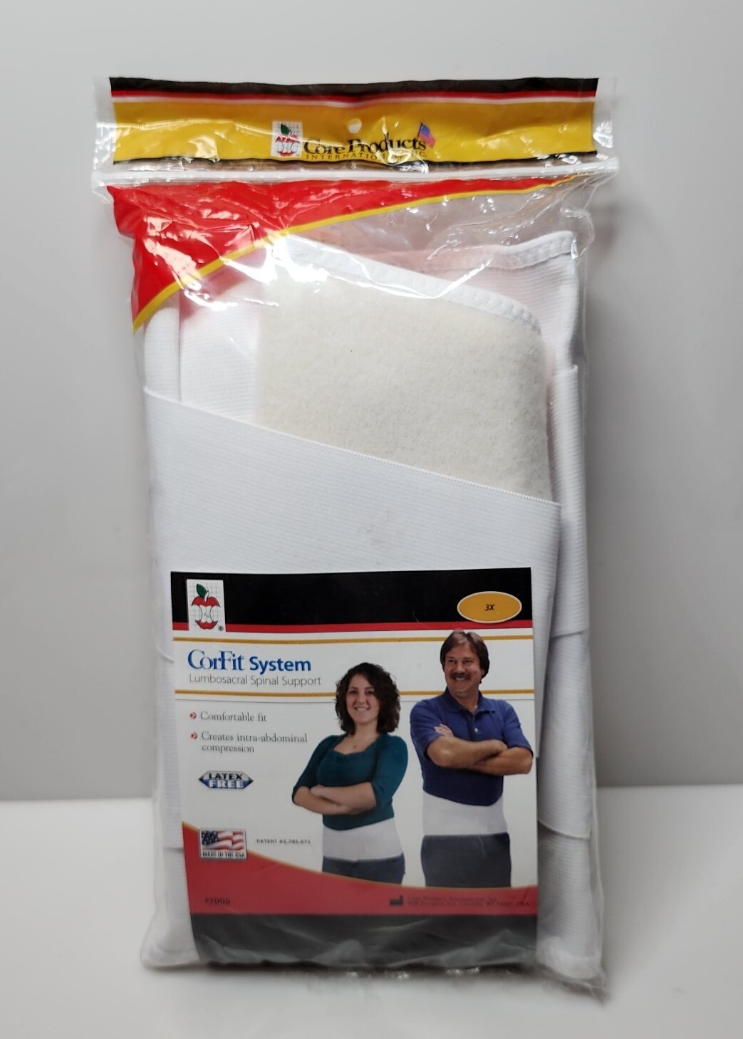 3XL – Core Products Corfit Lumbosacral Spinal Back Support Compression Ease Pain