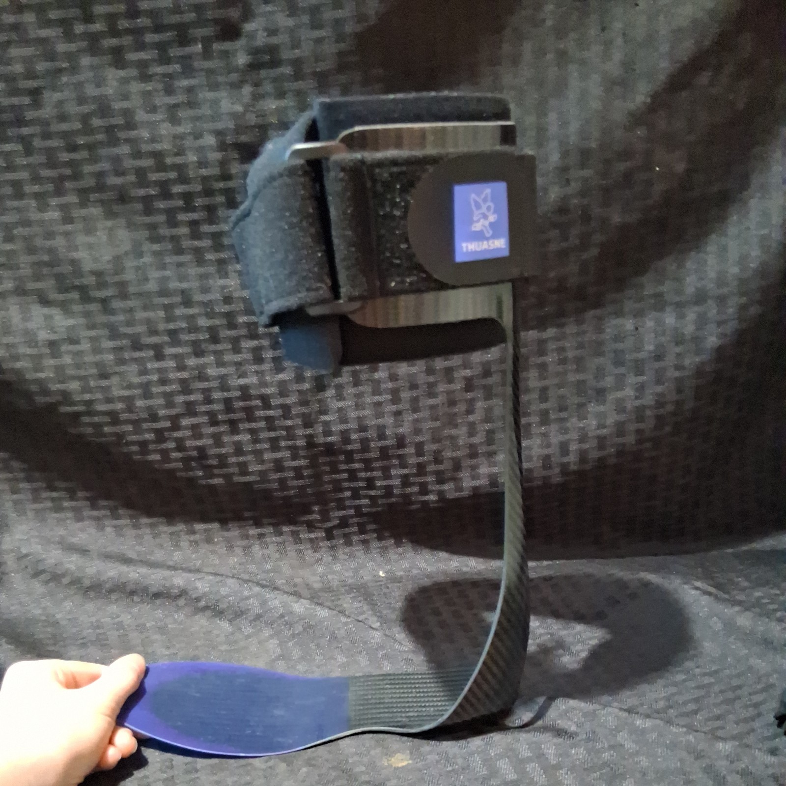 Thuasne Carbon Fiber AFO Brace XS-Left Black Blue Leg & Foot Orthosis 17H1004