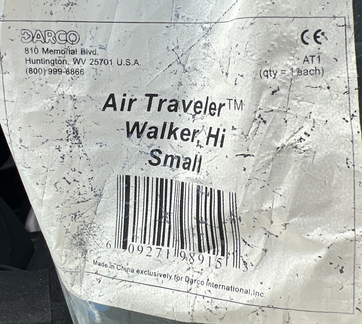 *Darco “NEW” Air Traveler Walker High-Rise Size Small Boot AT1. Direction, Bag