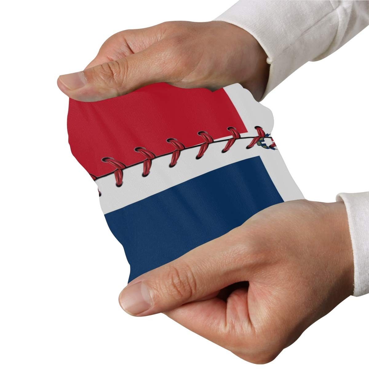 Dominican Republic Flag Baseball Lace Cooling Arm Sleeves Cover Uv Sun Protec…