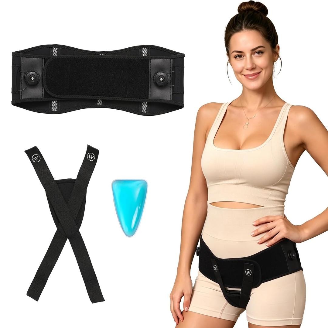 Pelvic Support Belt for Pregnancy & Postpartum | Prolapse Support for… Bundle