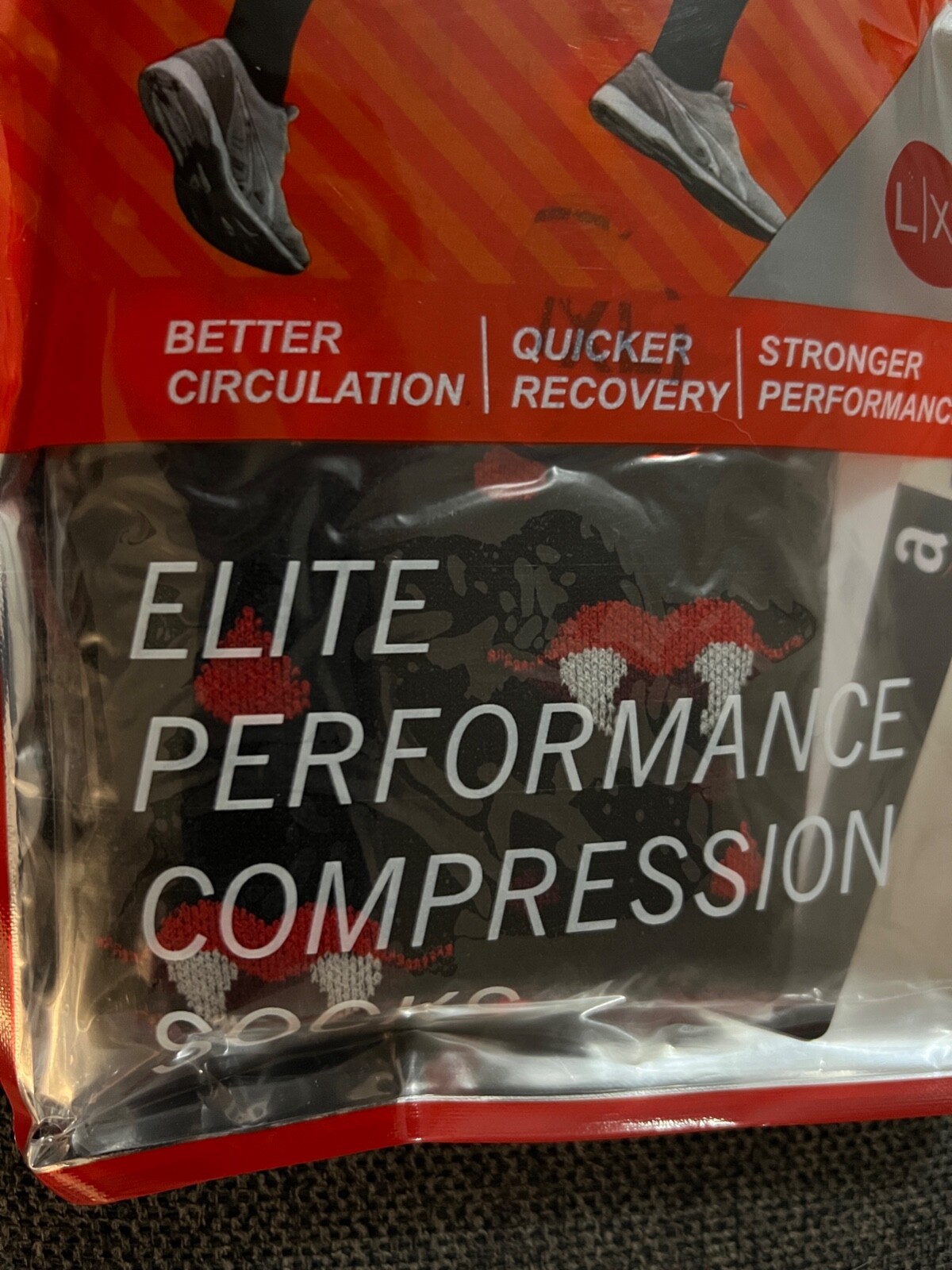 HLTPRO Compression Socks 20-30 mmHg for Medical & Running- NEW VAMPIRE/HALLOWEEN