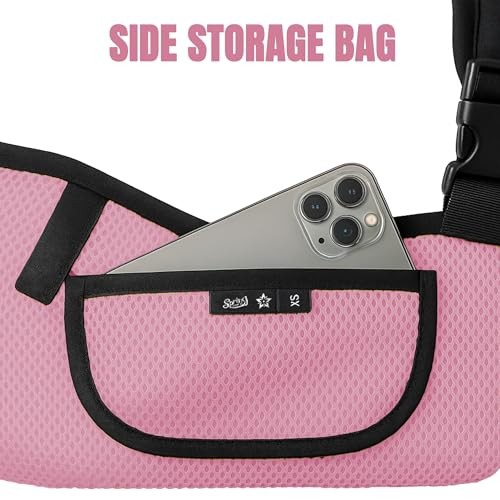 Kids Arm Sling Shoulder Immobilizer for Arm,Wrist,Elbow Injury XX-Small Pink