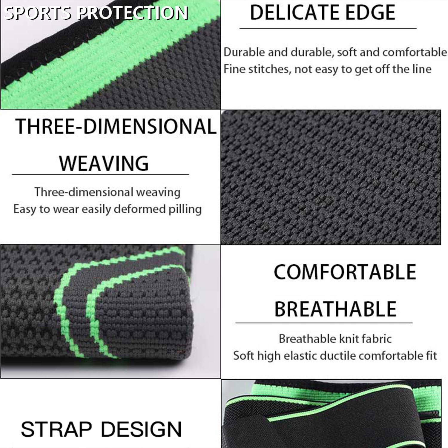 Wrist Brace Band Wrap Adjustable Support Gym Strap Carpal Tunnel Bandage Sports