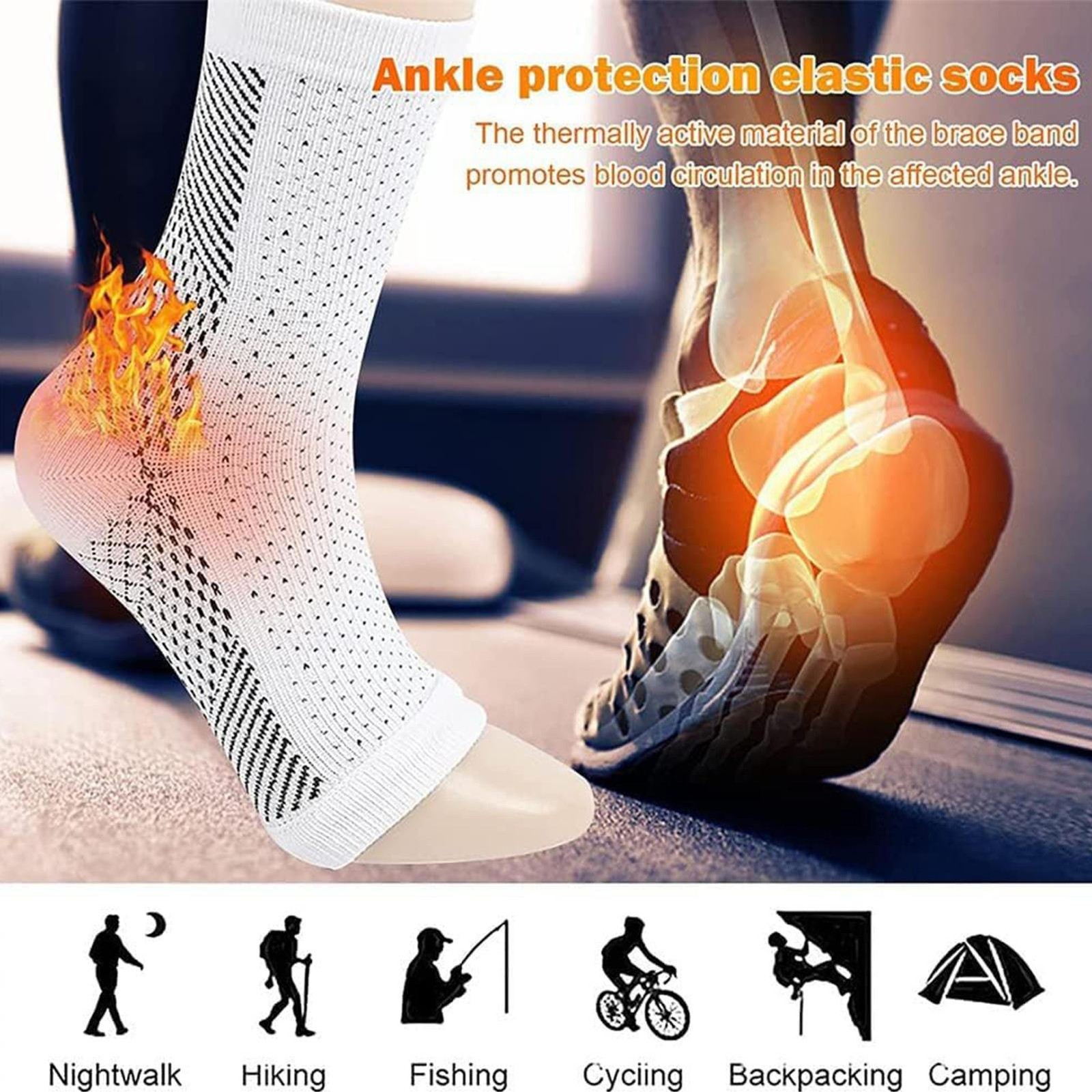 Sooth Relieve Compression Socks Men Women Neuropathy Compression Socks