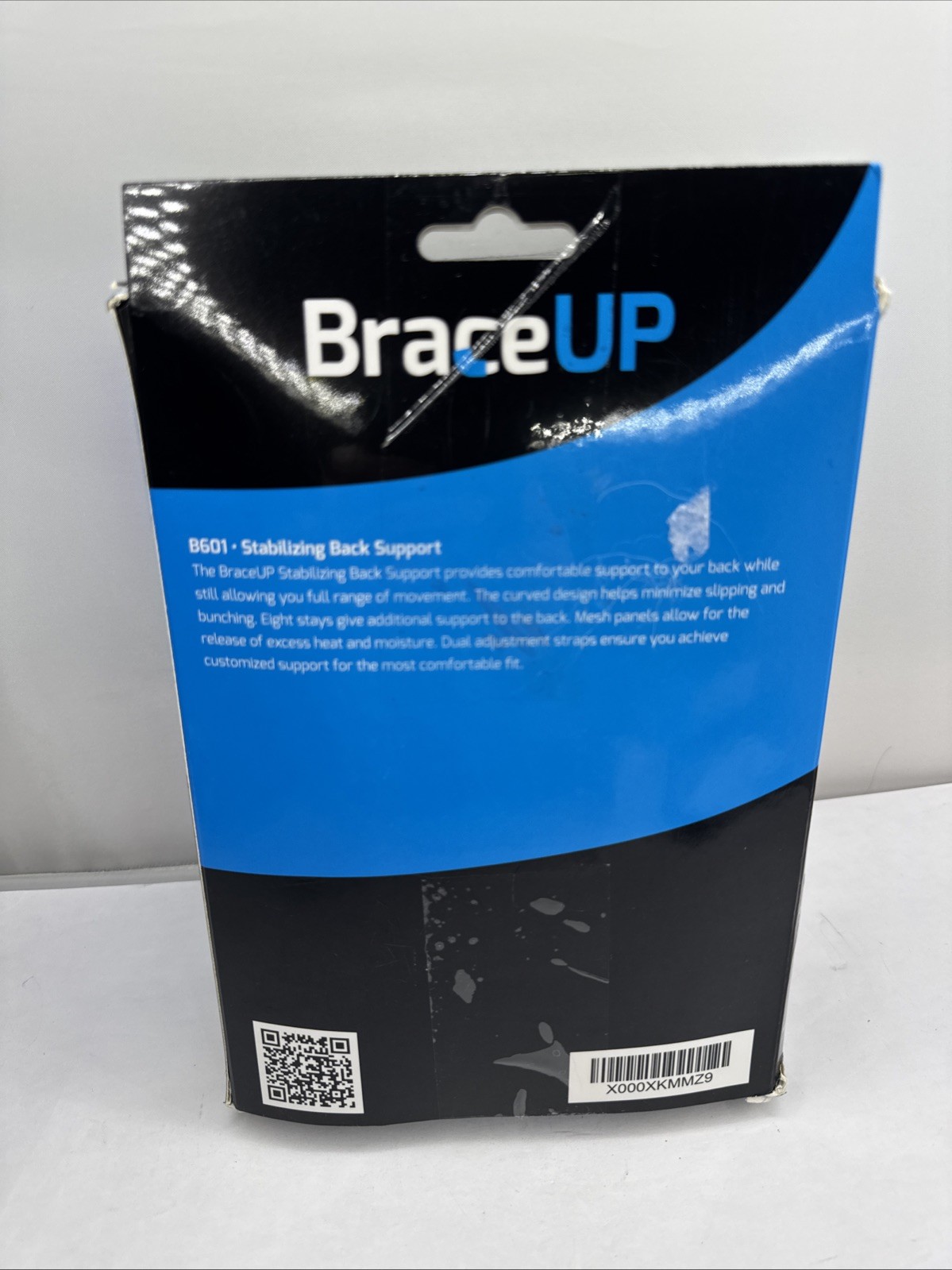 BraceUP Stabilize Adjustable Lumbar Lower Back Brace and Support Belt -XXL