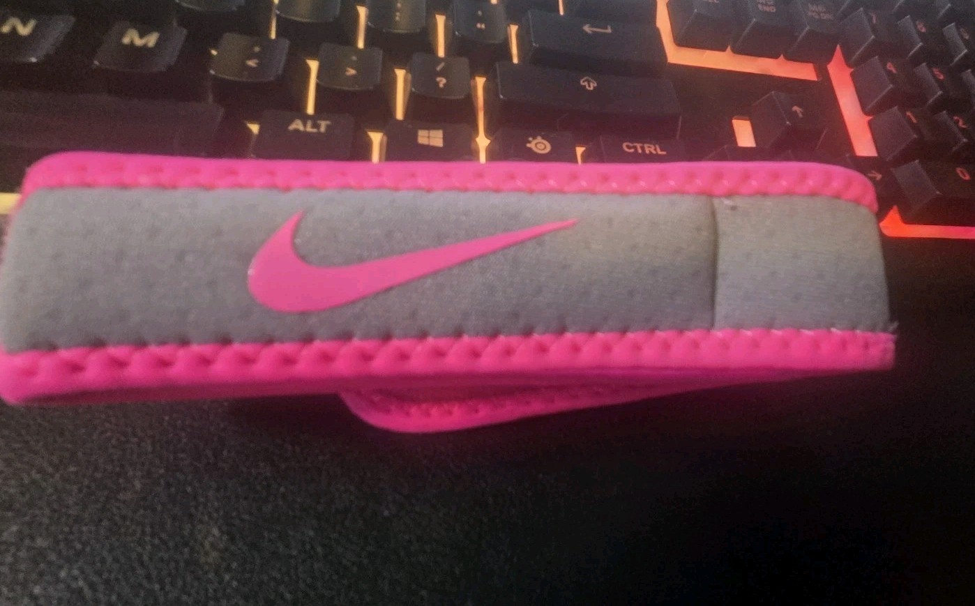 Nike PRO Patella Band Pink Size Large/XL Compression Support Knee