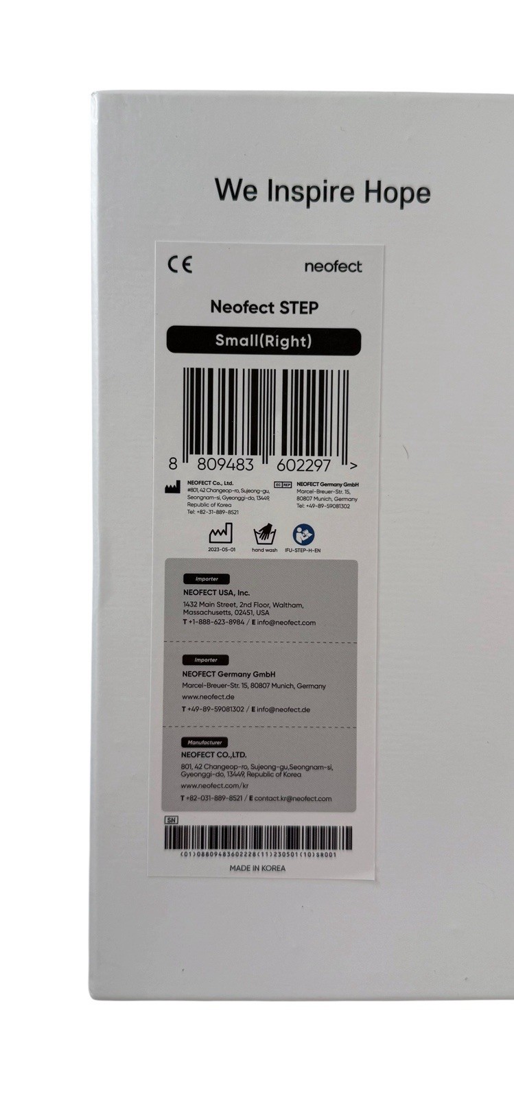 Neofect STEP Small RIGHT AFO Foot Drop Brace – Drop Foot Brace For Walking – NEW