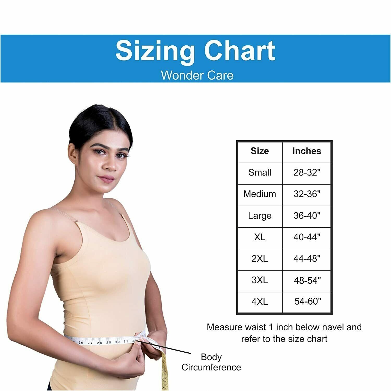 Umbilical Hernia Belt for Men Women – Abdominal Support Binder with Compression