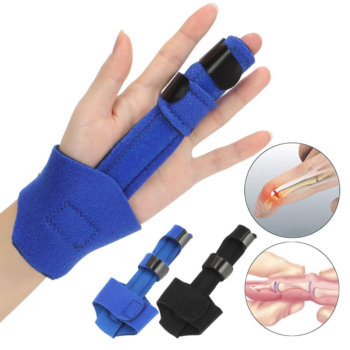 Elbow / Finger Brace Support Compression Sleeve Tennis Golfer Gym Arthritis Pain
