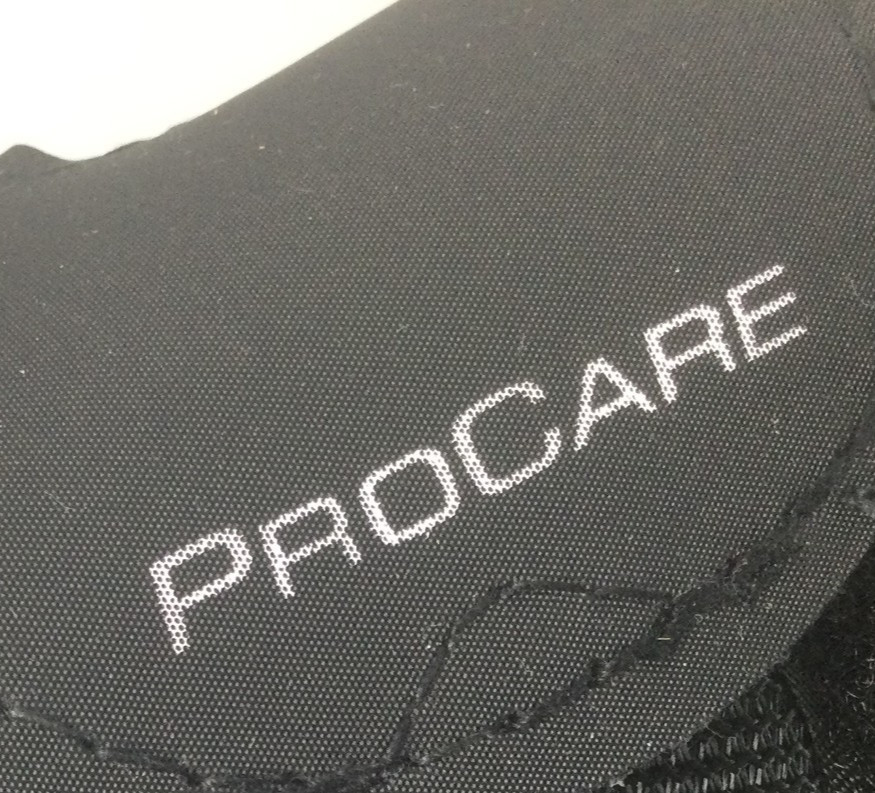 Procare Squared Toe Post Op Shoe Rubber Fabric Adjustable Unisex Not Used Siz M