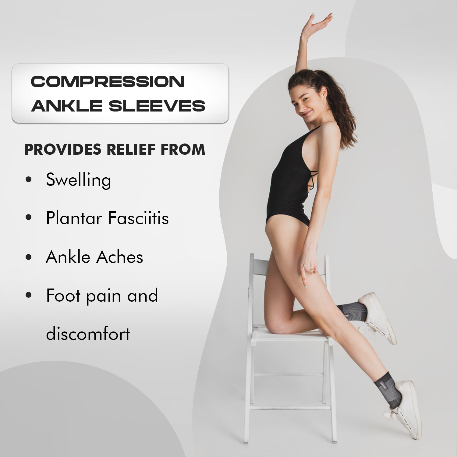 BeSavage Foot plantar fasciitis ARCH SUPPORT Compression socks Foot PAIN RELIEF