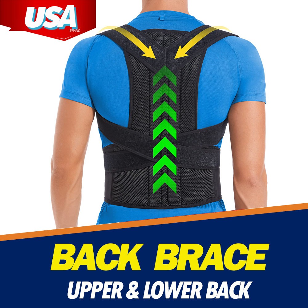 Posture Corrector Full Back Spine, Neck, Shoulder & Clavicle Orthopedic Brace