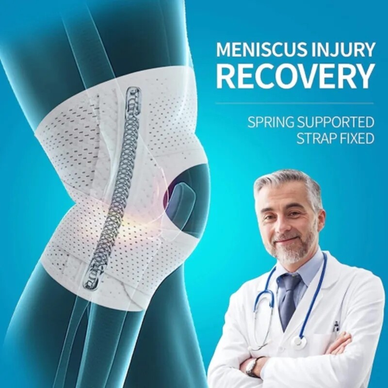 Compression Adjustable Knee Support for Knee Pain Arthritis Injury Recovery US