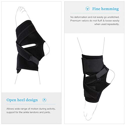 Ankle Brace, Breathable Adjustable Compression Foot Drop Ankle Brace Support