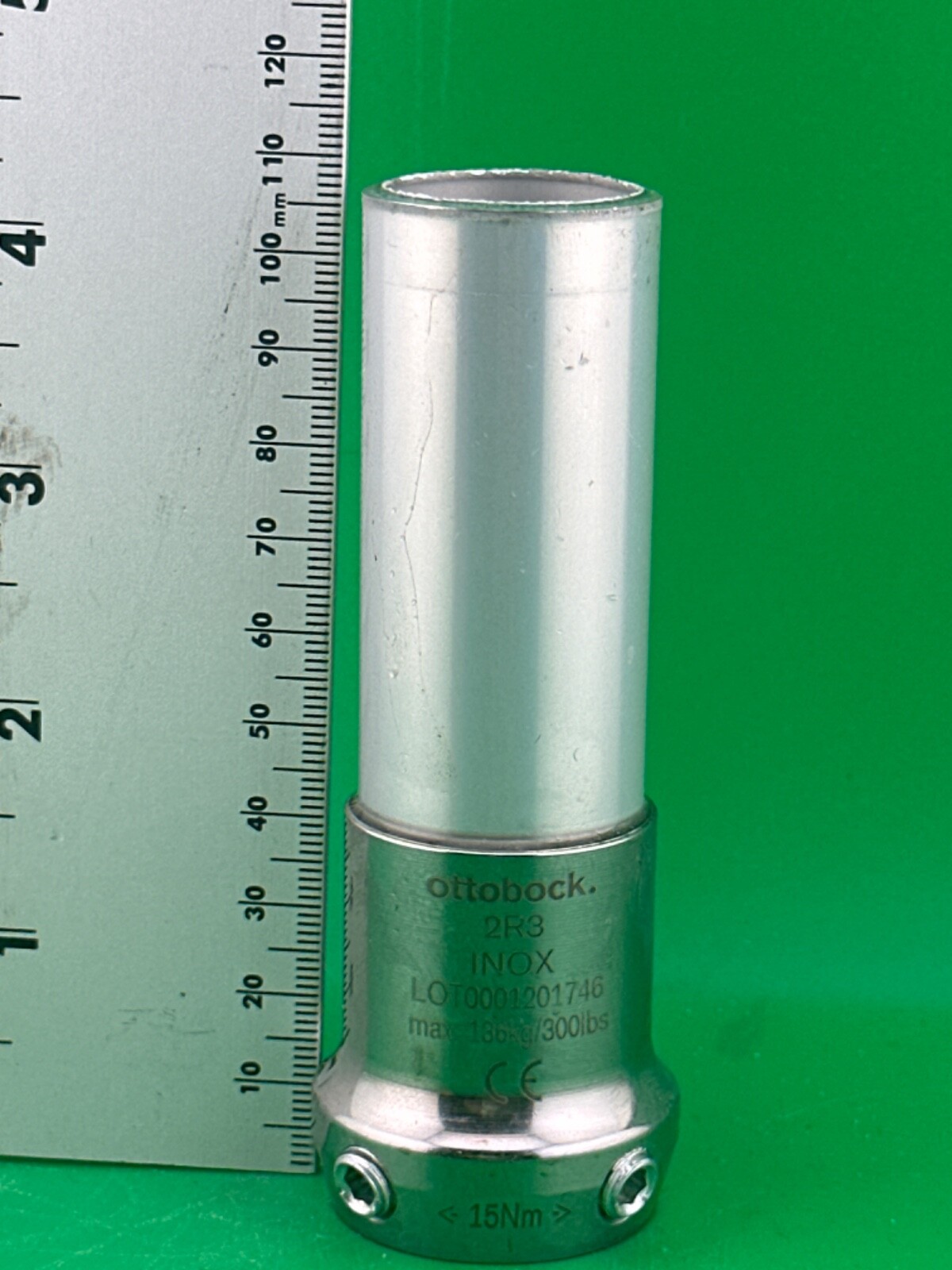 prosthetic pylon w/ glue female, 30mm parts. Otto Bock 2R3