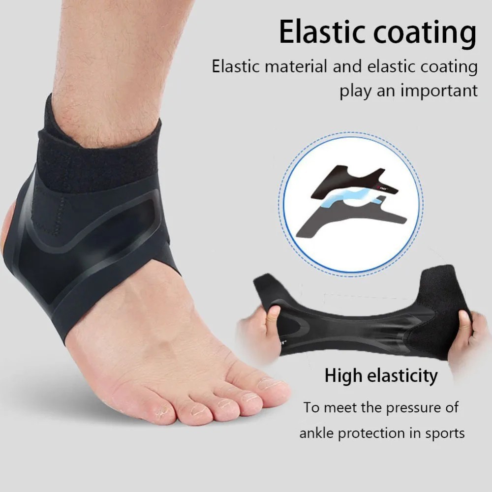Adjustable Compression Ankle Support Brace for Running Hiking Basketball 1/2Pair