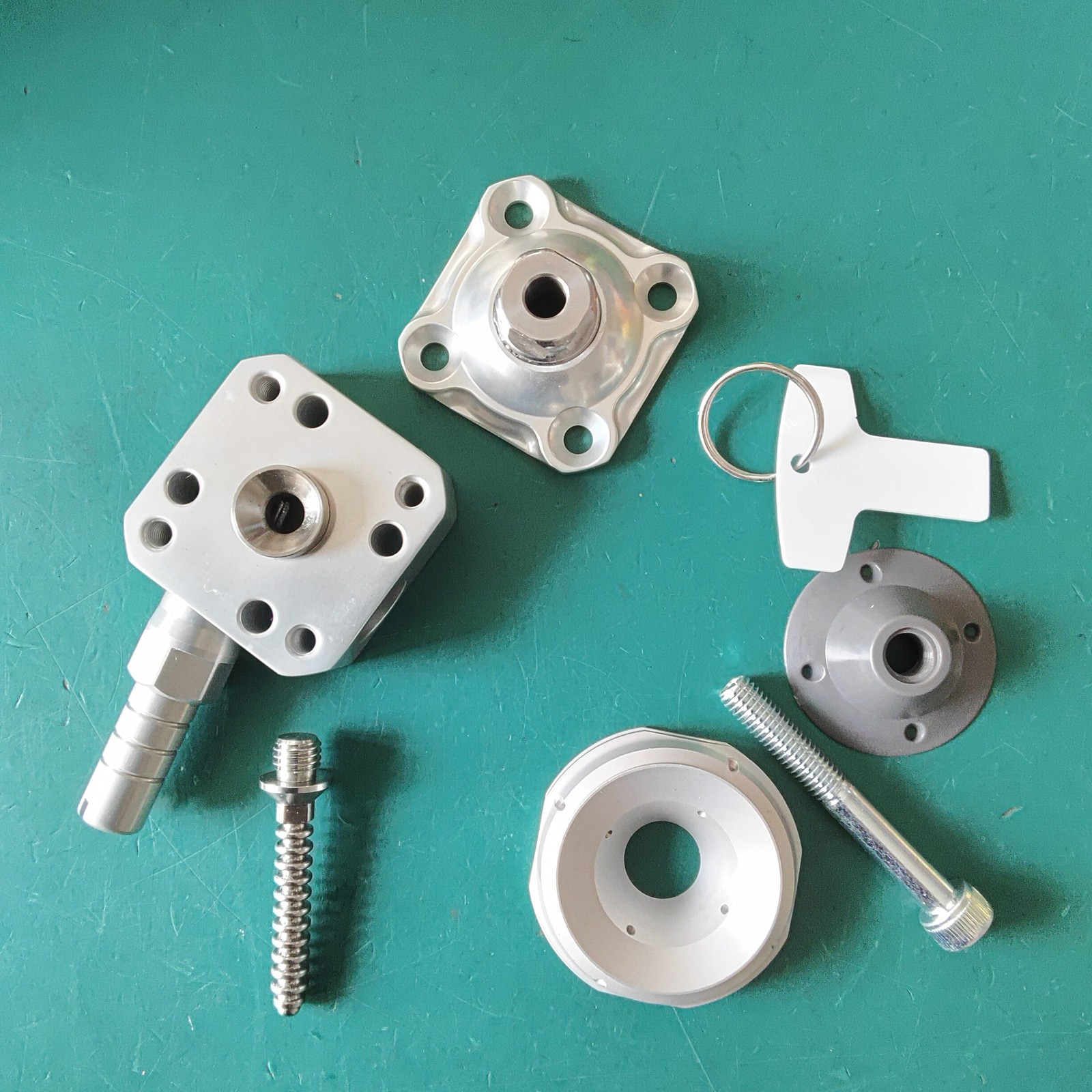 External Prosthetic Silicone Lock Square Aluminum Magnesium Alloy 100kg