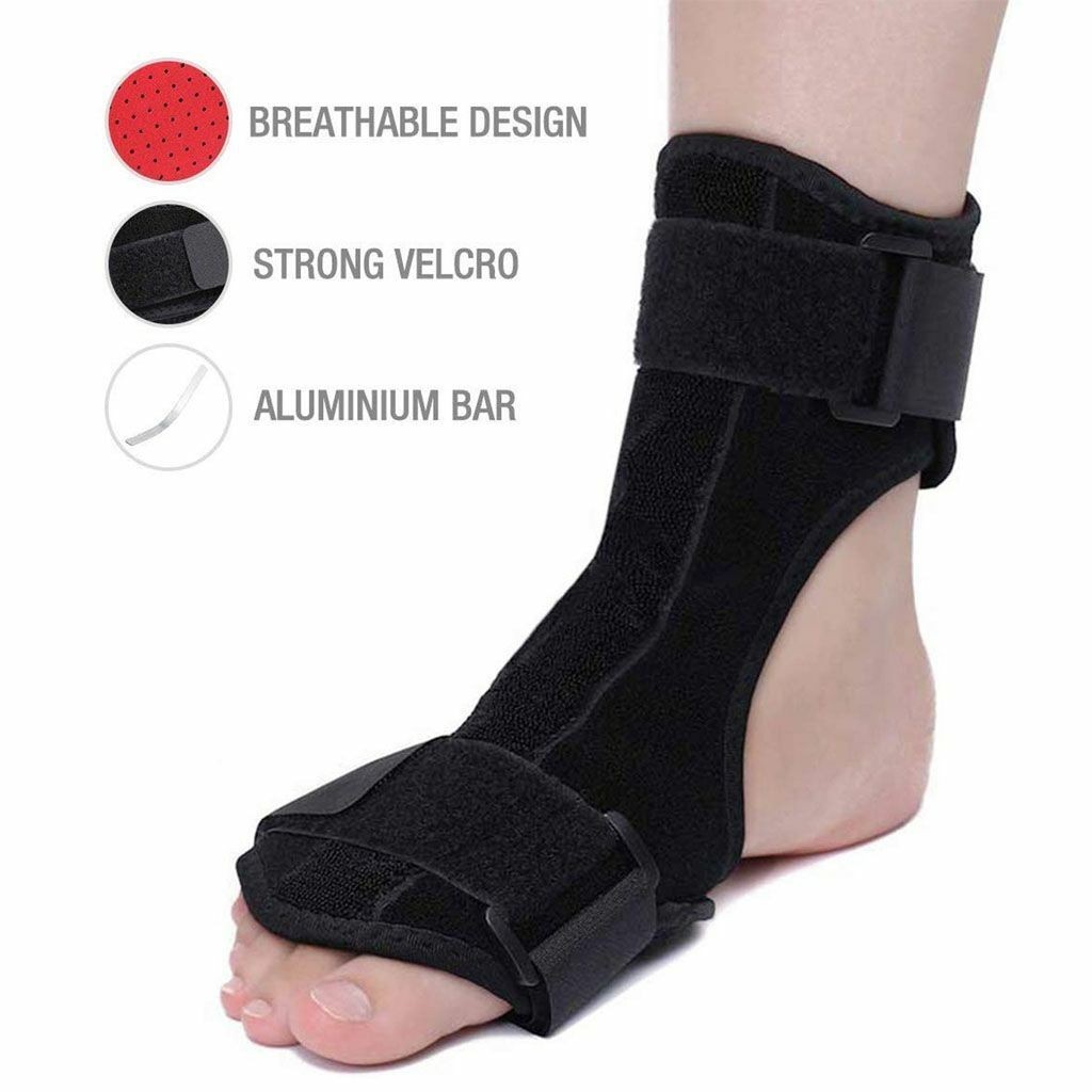 Night Splints Plantar Fasciitis Pain Relief Adjustable Foot Drop Ankle Brace USA