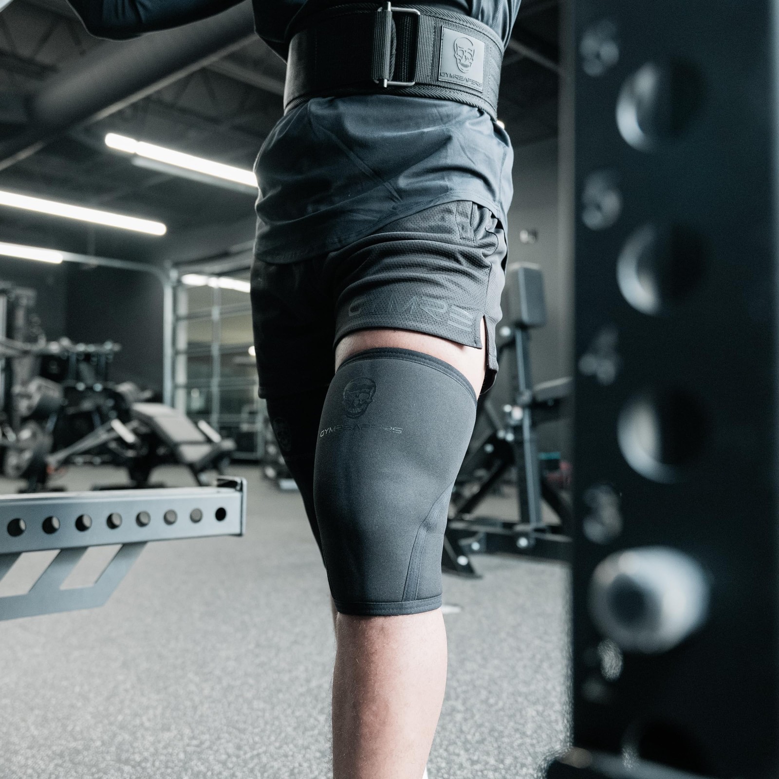 Knee Sleeves (1 Pair) with Gym Bag – IPF Approved – Support Compression Brace…