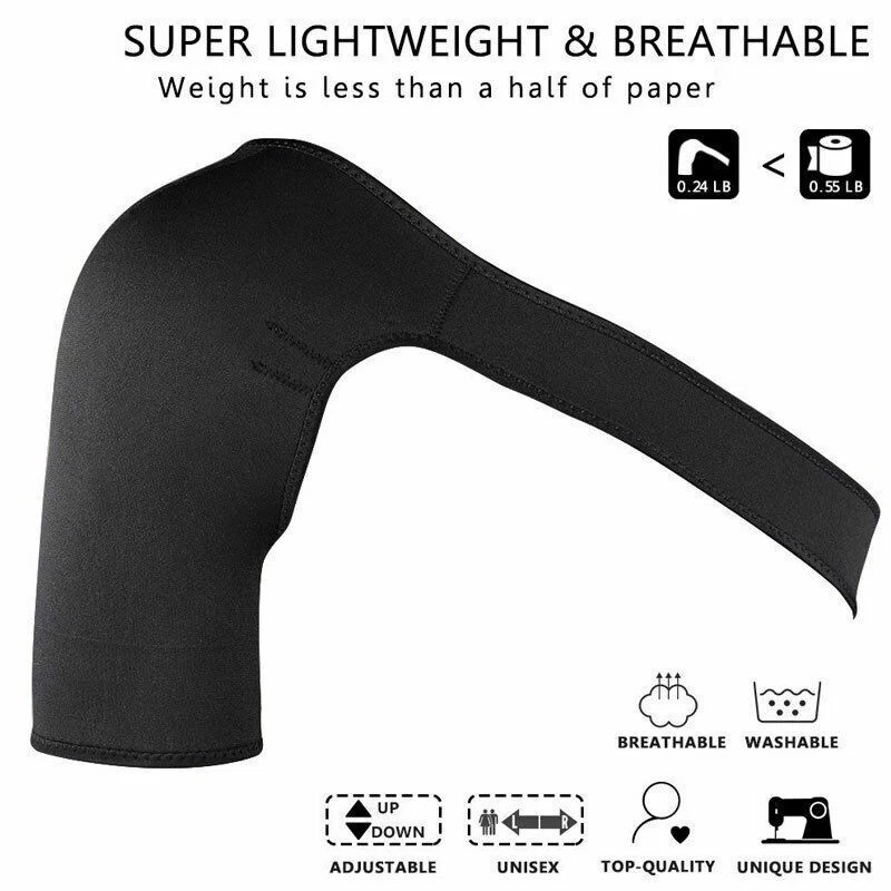 Shoulder Brace Support Compression Sleeve Torn Rotator Cuff Relief Joint Pain