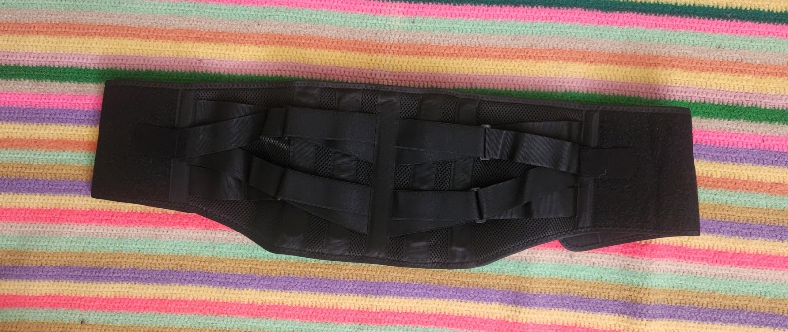 BraceUP Back Brace Lumbar Support Belt L/XL Lower Back Pad B603 Men Women NEW