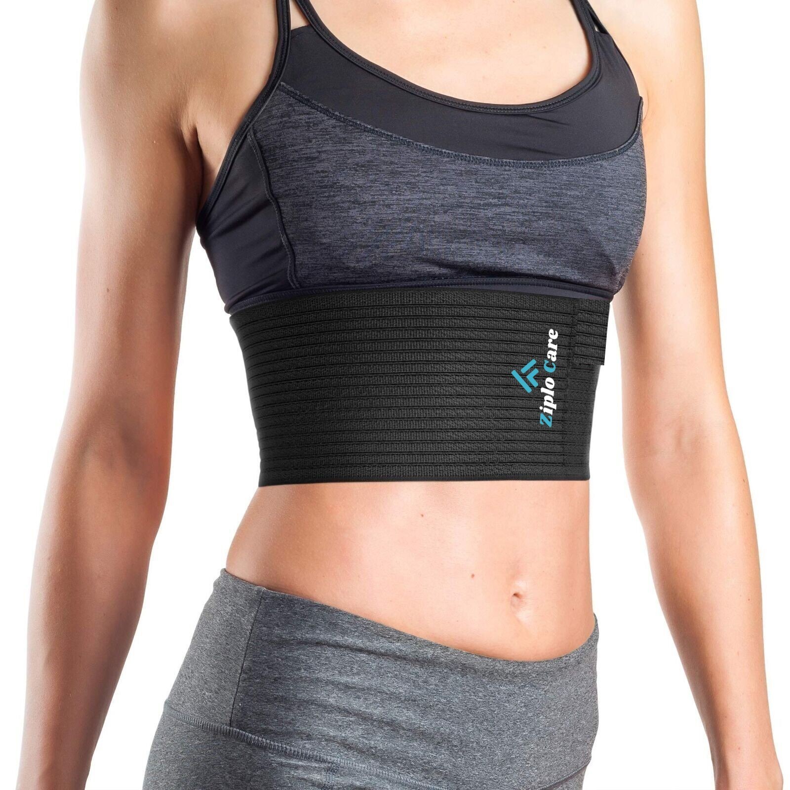 Rib abdominal Belt Elastic Wrap Injury Binder Compression & Support Brace men