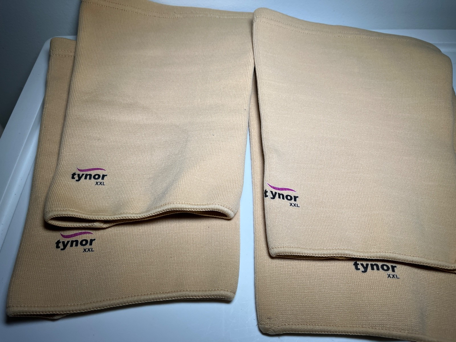 2 pairs – TYNOR Nylon Knee Cap – Size XXL