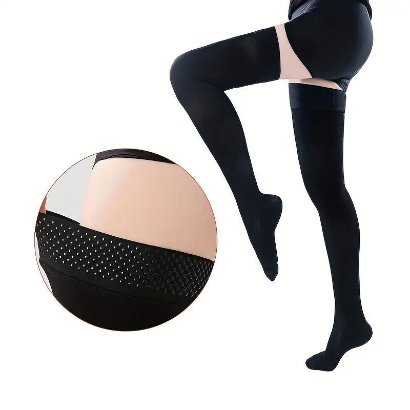 30-40 mmHg Medical Compression Stockings Thigh High Surgical Socks Varicose Pain