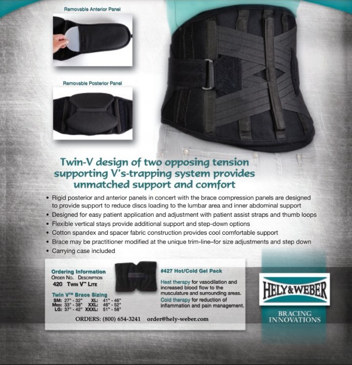 BARTZ Bracing System (BBS) – Hely & Weber Twin V & carrying bag (Size XXL)