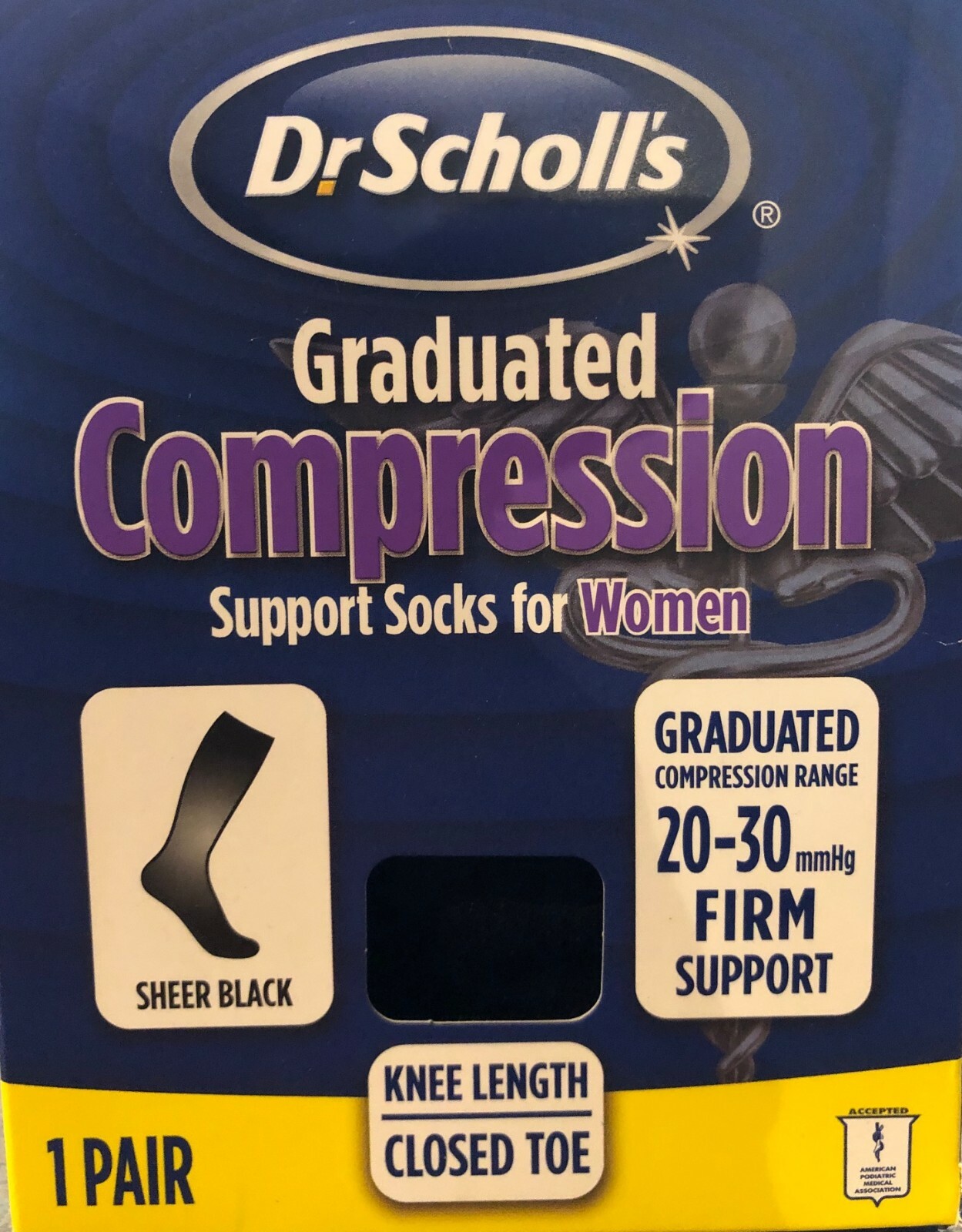 Dr. Scholl’s Graduated Compression 20-30 mmHg SHEER