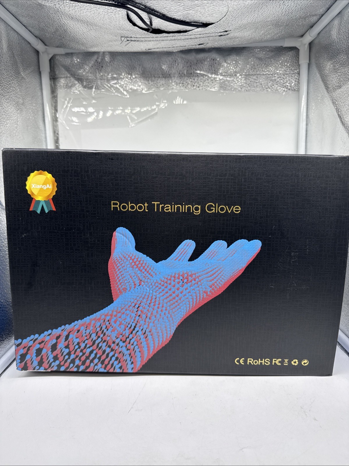 XiangAI Robot Training Rehabilitation Robot Glove (Large Size/ Right Hand) Black