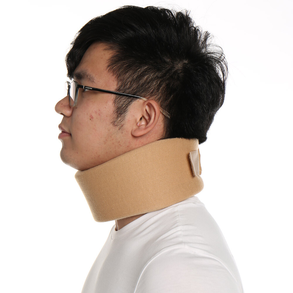 Neck Support Cervical Collar Traction Device Brace Stretch Pain Relief Therapy D