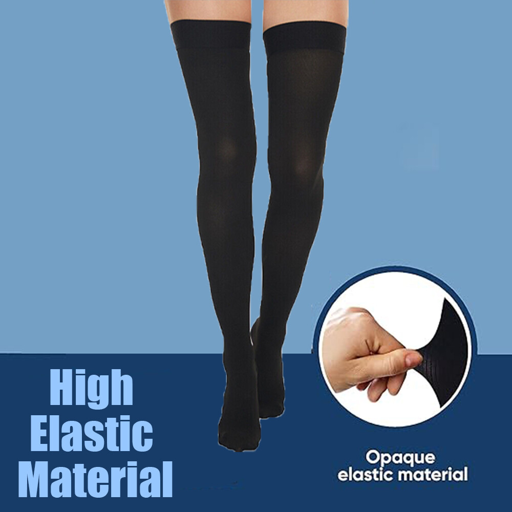 Graduated Therapy Closed Toe Thigh High 20-30 mmHg Compression Hosiery Socks