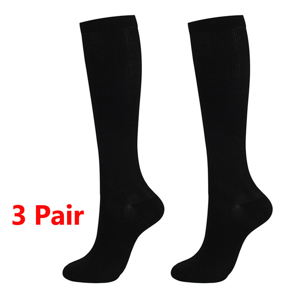 Compression Socks Men Women 20-30mmhg Nursing Medical Travel Halloween Gift US