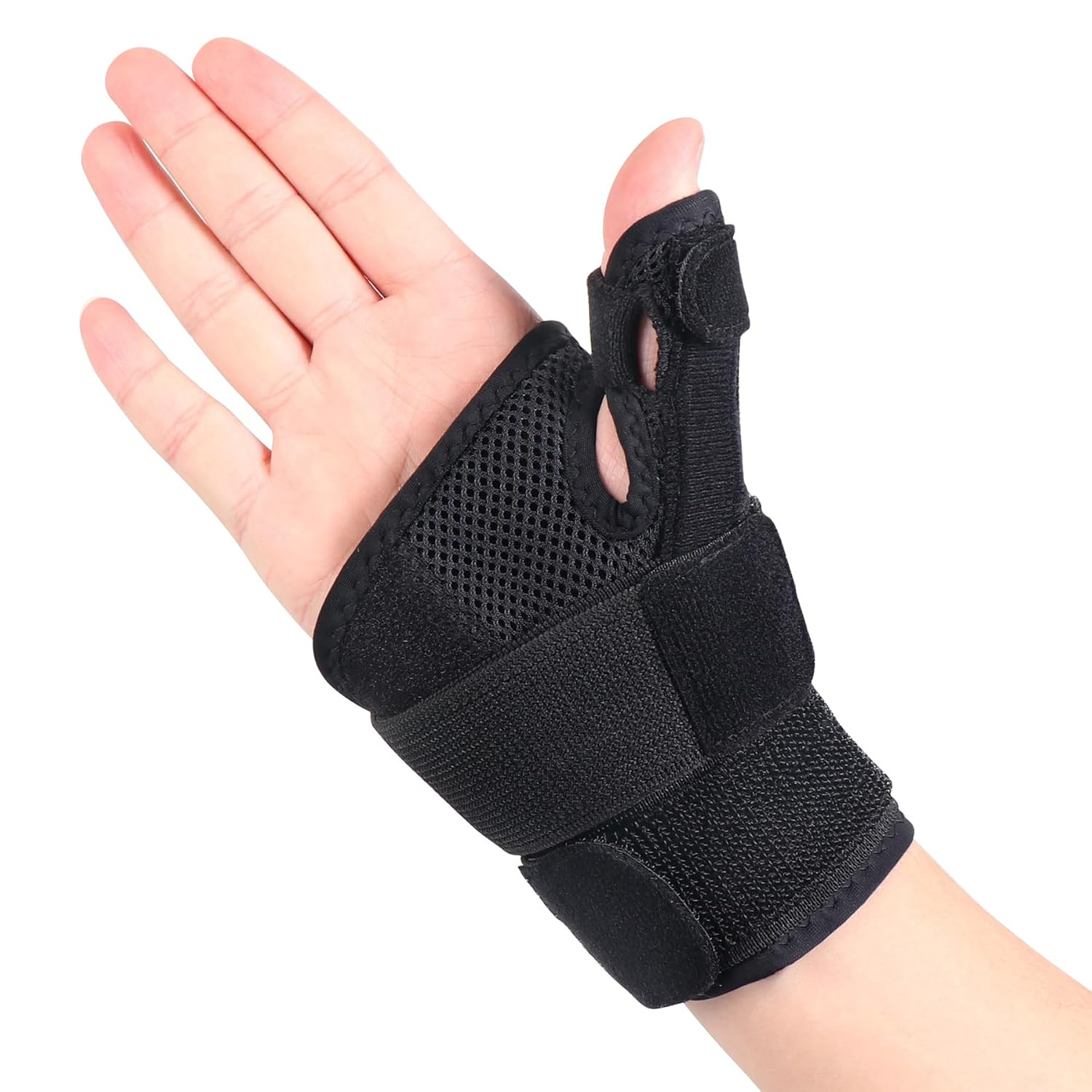 Thumb Spica Splint Brace Right Left Hand Women and Men, CMC with Thumb Support,