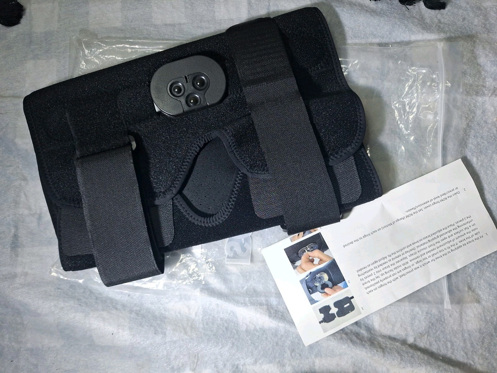 ISO Preferred OA Dual ROM Hinge Knee Brace Universal Size Left or Right support